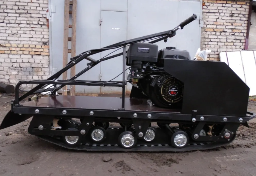 Мотобуксировщик AhtaR Зима 9 л/с с вариатором в Элисте