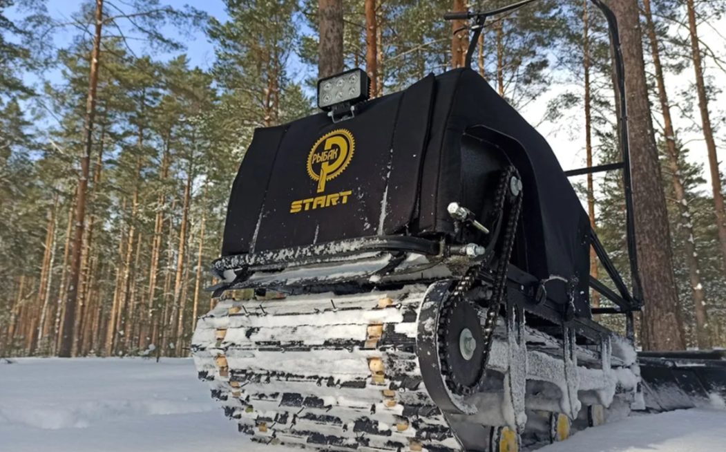 Мотобуксировщик РЫБАК СТАРТ Lifan 15 л.с (тканный капот) в Элисте