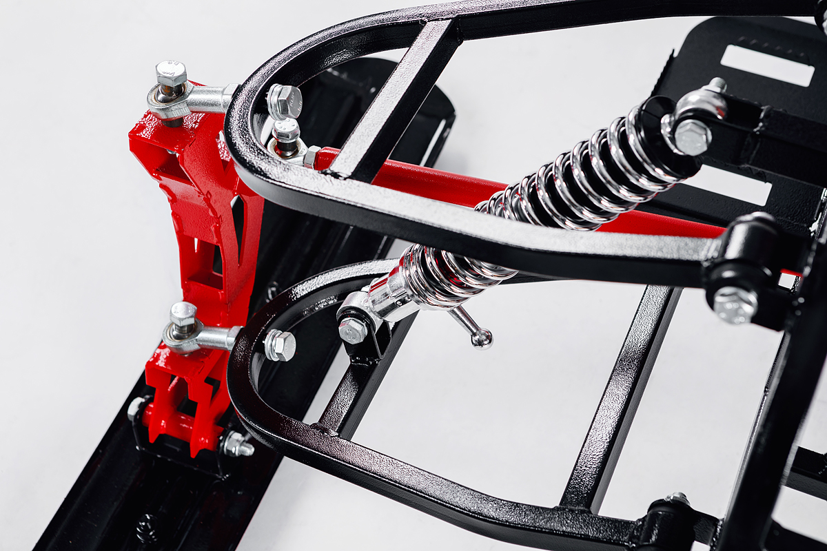 Лыжный модуль IKUDZO с подогревом ручек пластиковые лыжи в Элисте