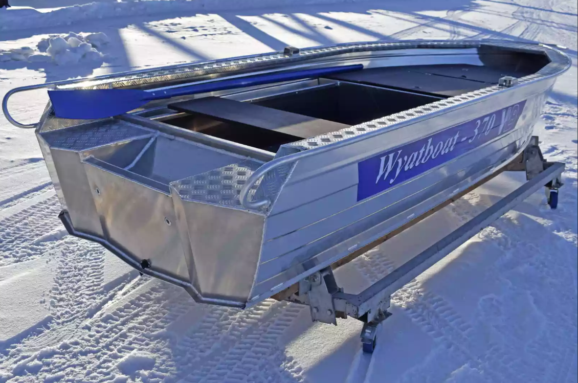 Алюминиевая лодка Wyatboat-370 Р FISH в Элисте