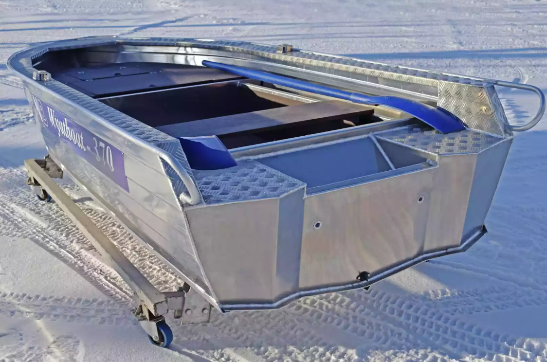 Алюминиевая лодка Wyatboat-370 Р FISH в Элисте