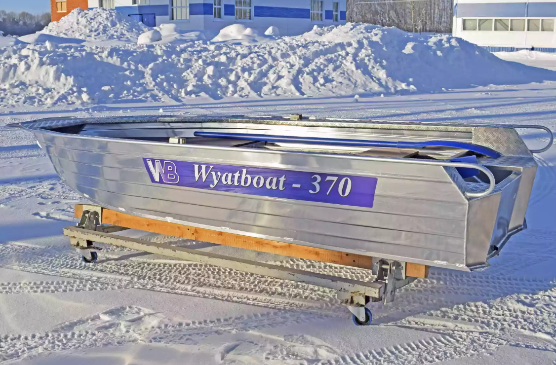 Алюминиевая лодка Wyatboat-370 Р FISH в Элисте