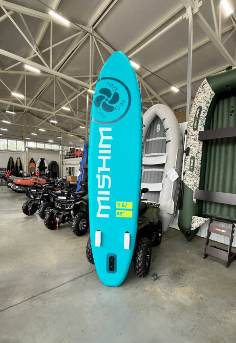 SUP (САП) Доска MISHIMO PRO-MAX Light Teal 11,6’ (355см) в Элисте