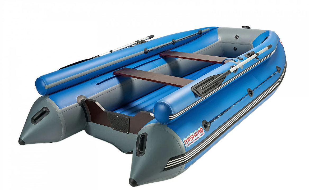 КОМПЛЕКТ ЛОДКА MISHIMO FAMILY LITE 390 + МОТОР 9,9 (15) Л.С. в Элисте