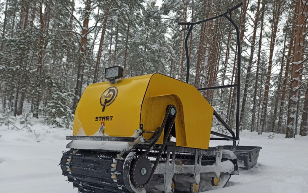Мотобуксировщик РЫБАК СТАРТ Lifan 15 л.с. (металлический капот) в Элисте