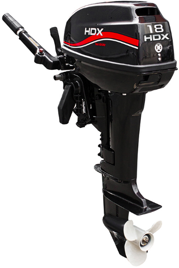 Лодочный мотор 2-х тактный HDX R series TE 18 BMS в Элисте