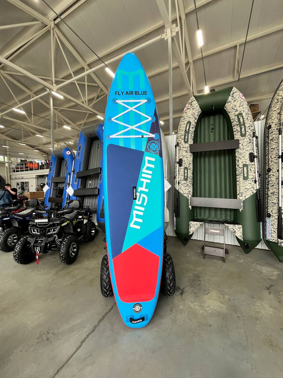 SUP (САП) Доска MISHIMO FLY AIR BLUE 10,8’ (330см) в Элисте