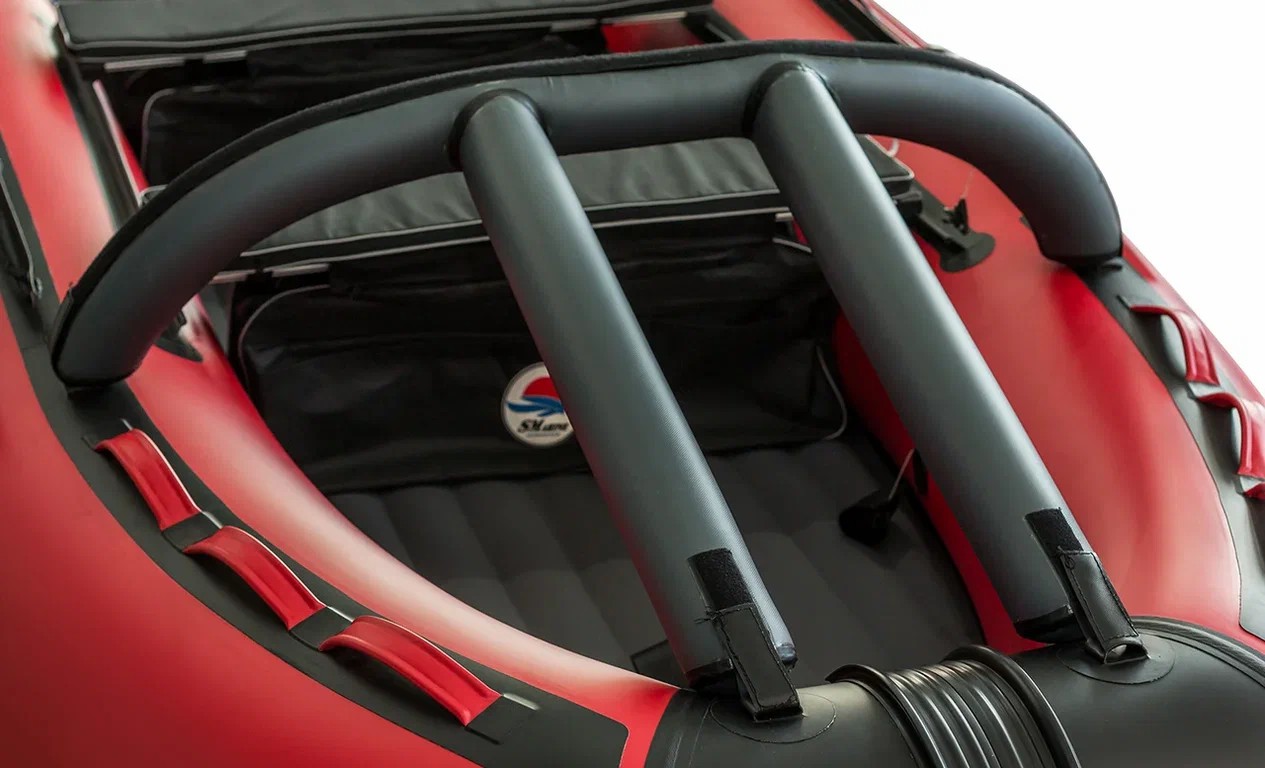 КОМПЛЕКТ НОСОВОГО ТЕНТА К ЛОДКЕ SMARINE AIR MAX 380 ЧЕРНЫЙ в Элисте