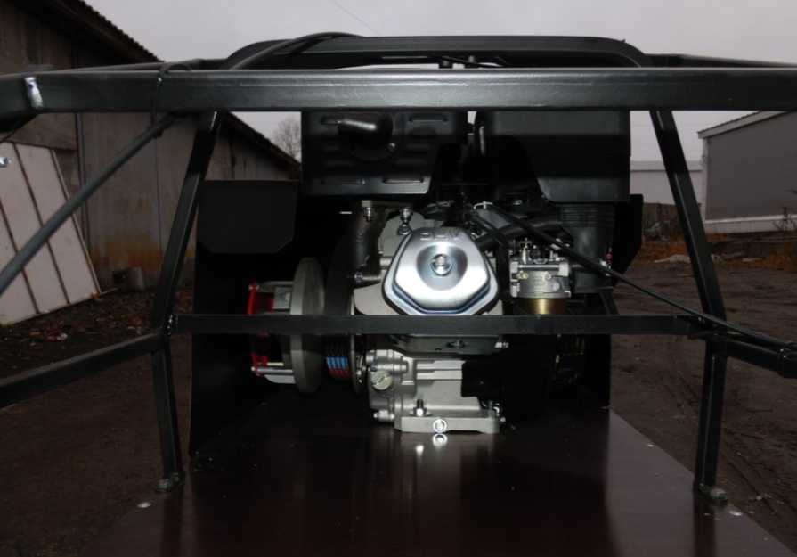 Мотобуксировщик AhtaR Зима 9 л/с с вариатором в Элисте