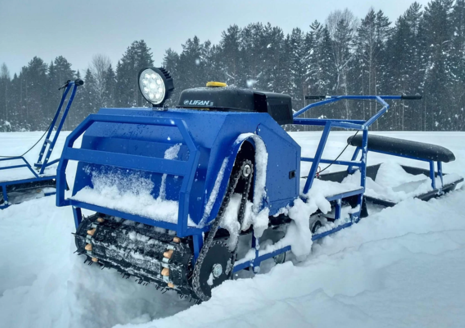 Мотобуксировщик Альбатрос-XLV 9 мини, тележки, 1250 мм в Элисте
