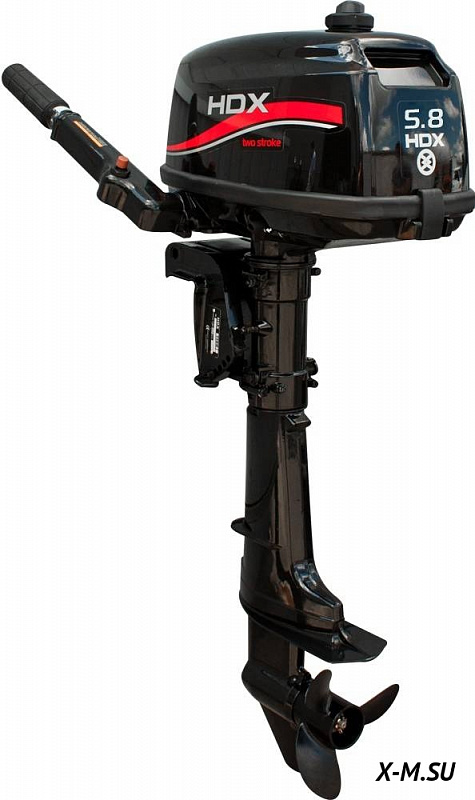Лодочный мотор 2-х тактный HDX R series T 5,8 BMS в Элисте