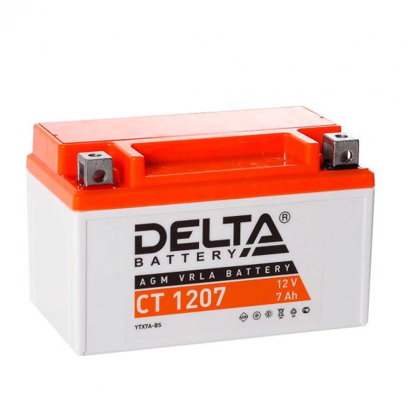 Аккумулятор Delta CT 1207 (12V / 7Ah) в Элисте
