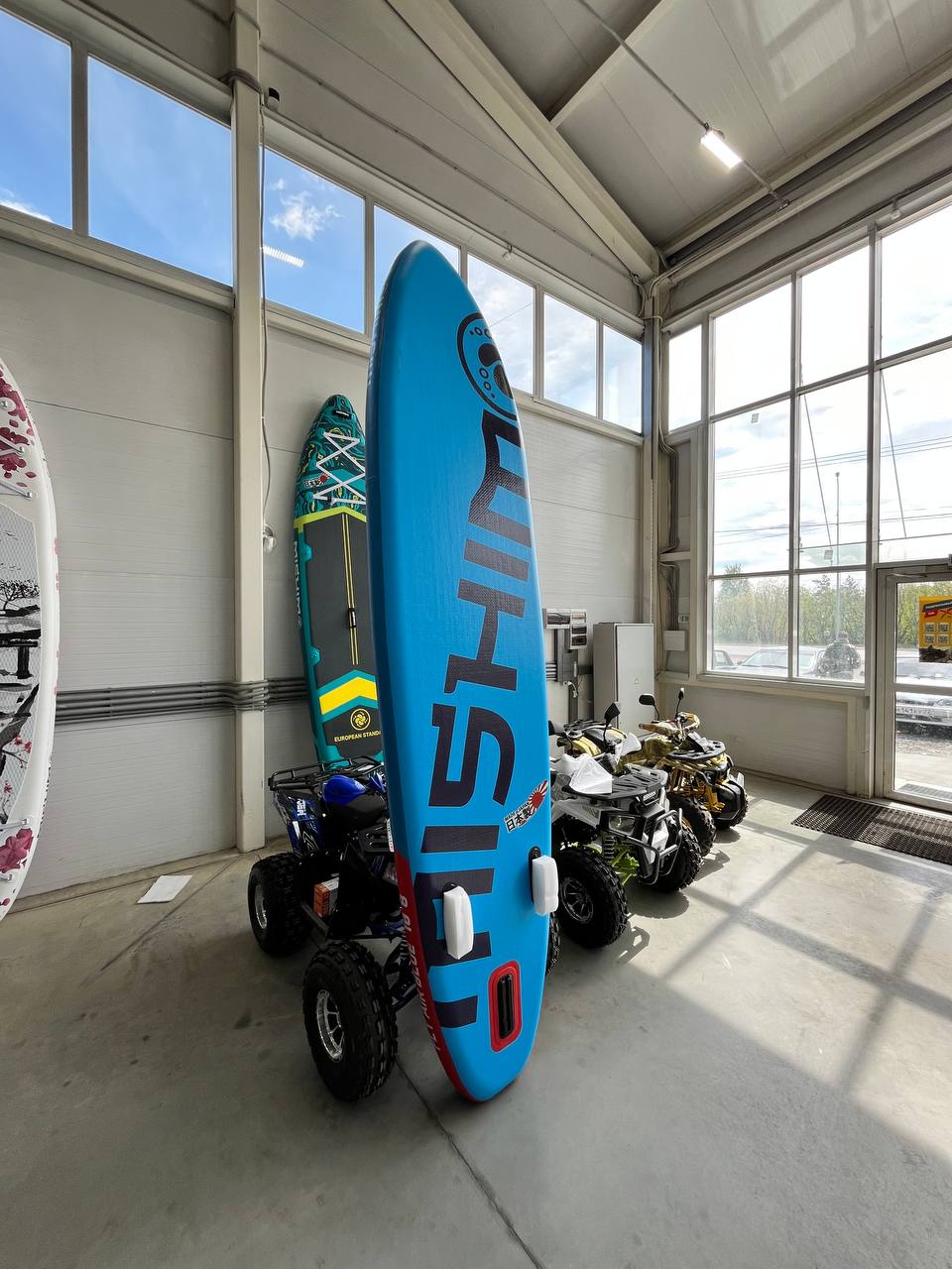 SUP (САП) Доска MISHIMO FLY AIR BLUE 10,8’ (330см) в Элисте