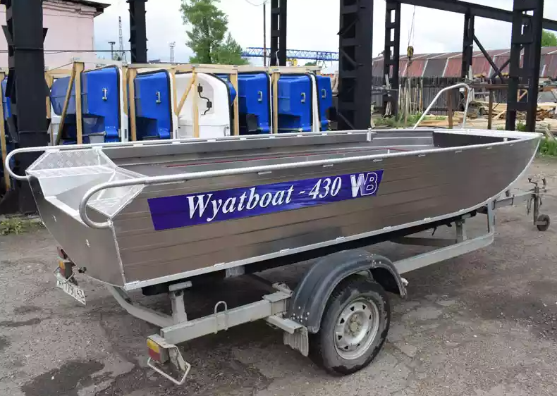 Алюминиевая лодка  Wyatboat-430 Master в Элисте