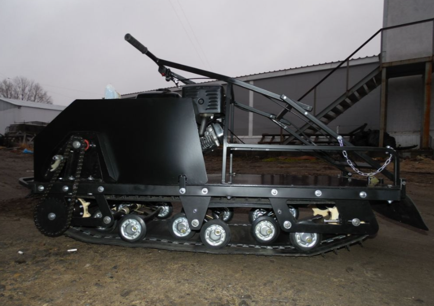 Мотобуксировщик AhtaR Зима 9 л/с с вариатором в Элисте