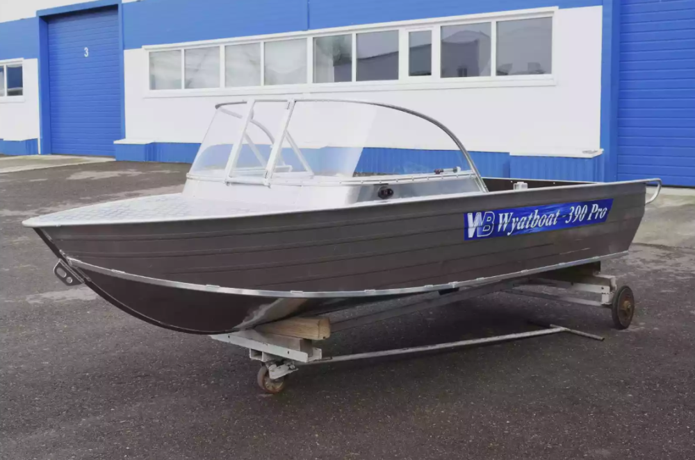 Алюминиевая лодка Wyatboat-390 Pro в Элисте