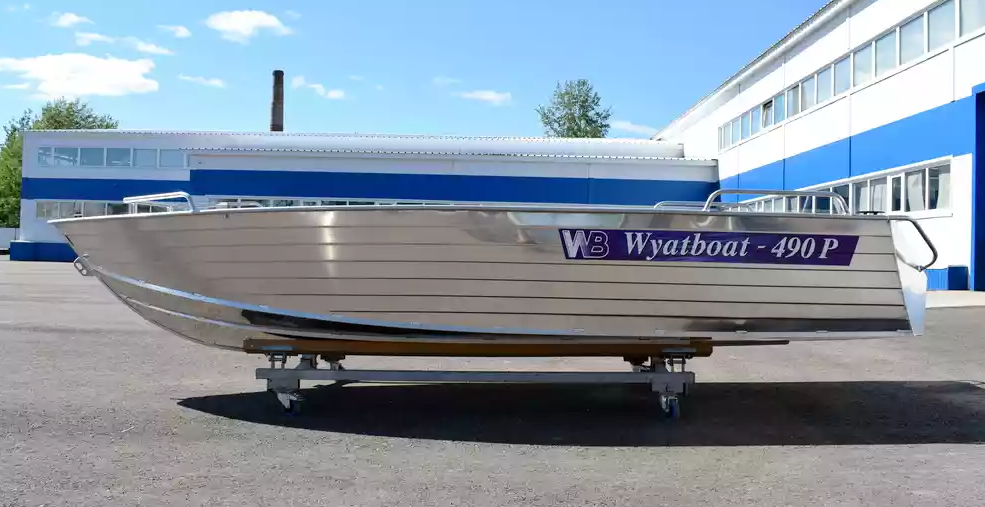 Алюминиевая лодка Wyatboat-490 P в Элисте