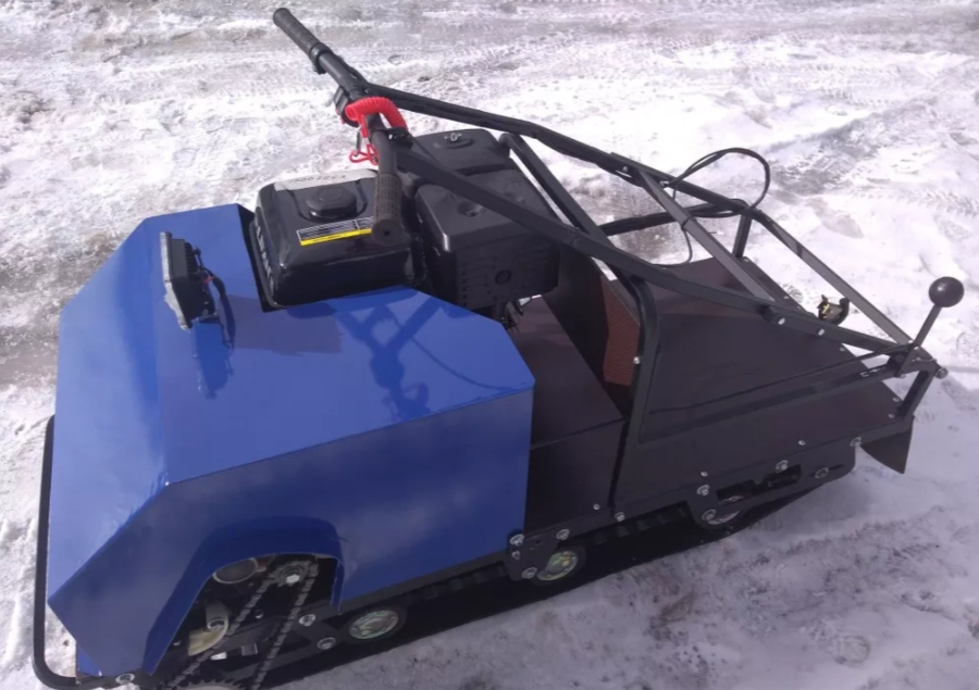 Мотобуксировщик AhtaR ЗИМА с реверсом (задний ход) в Элисте