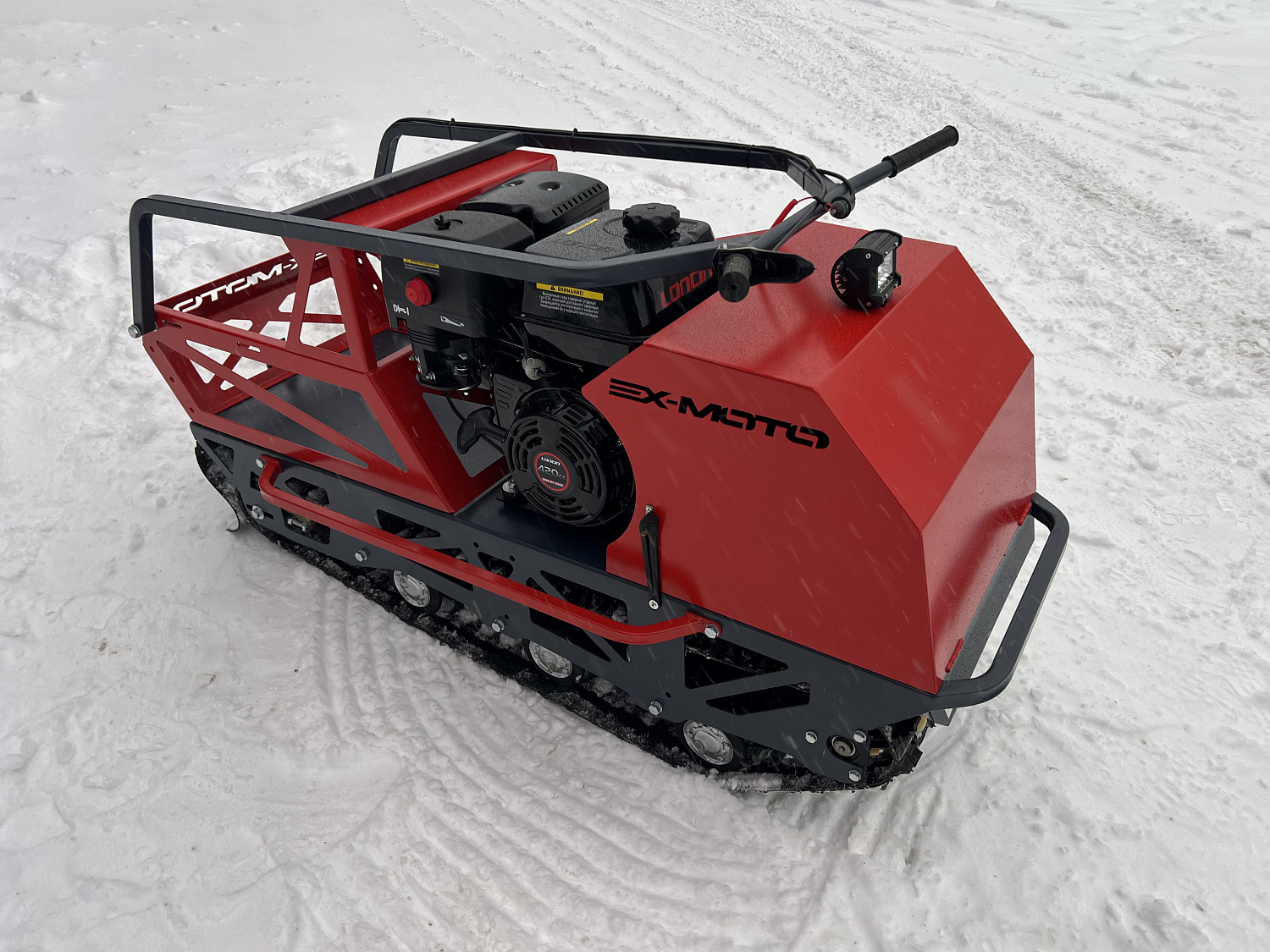 Мотобуксировщик EX-MOTO SNOWDOG S500 15л.с в Элисте