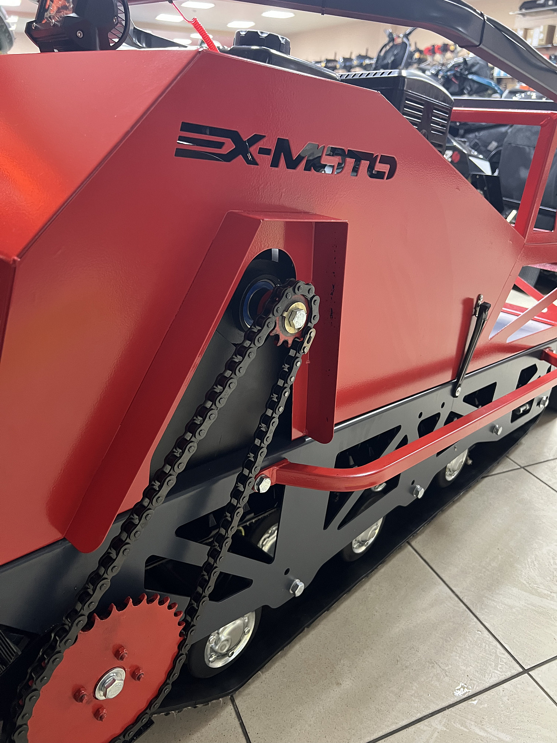 Мотобуксировщик EX-MOTO SNOWDOG S500 15л.с в Элисте