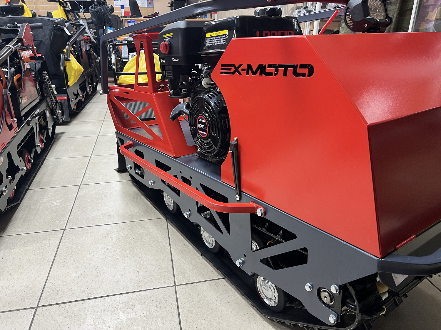 Мотобуксировщик EX-MOTO SNOWDOG S500 15л.с в Элисте