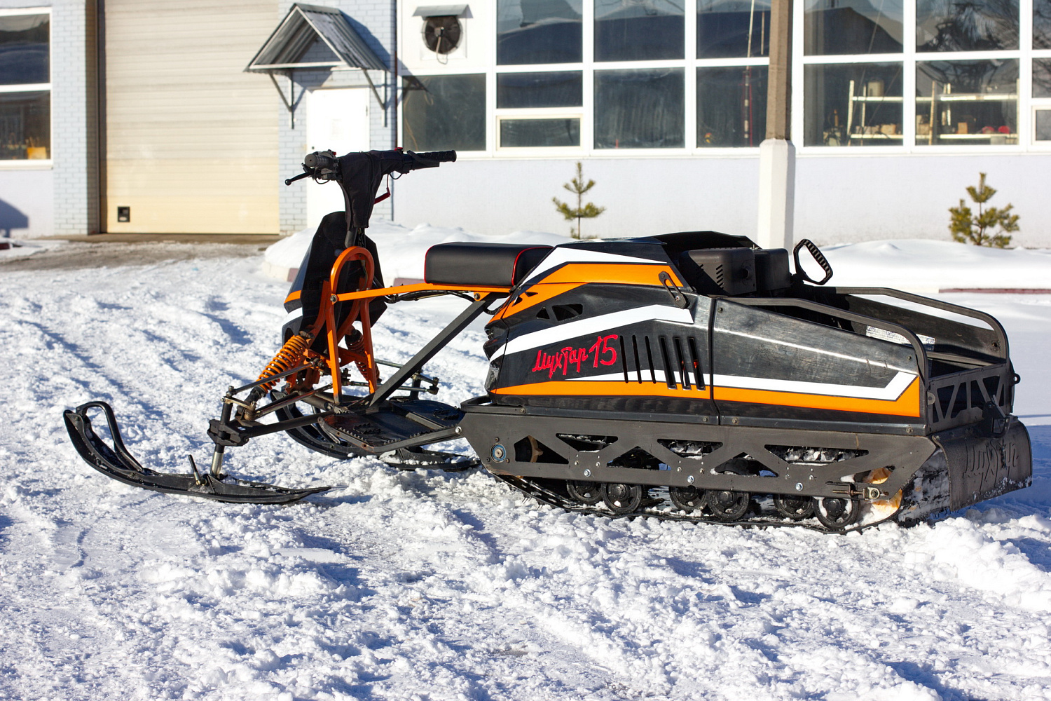 Мотобуксировщик IRBIS Мухтар 15 с лыжным модулем в комплекте в Элисте