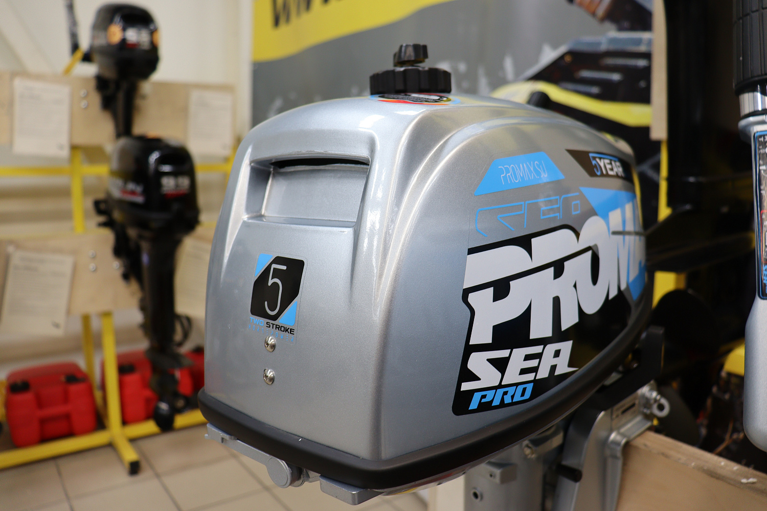 Лодочный мотор PROMAX SP5FHS (внешний бак 12 л) в Элисте