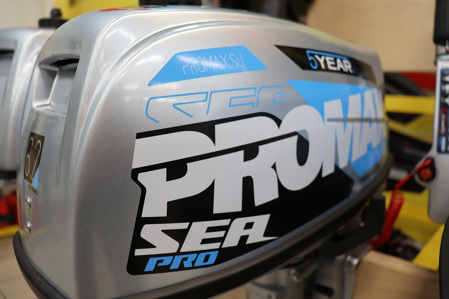 Лодочный мотор PROMAX SP6.2FHS (внешний бак 12 л) в Элисте