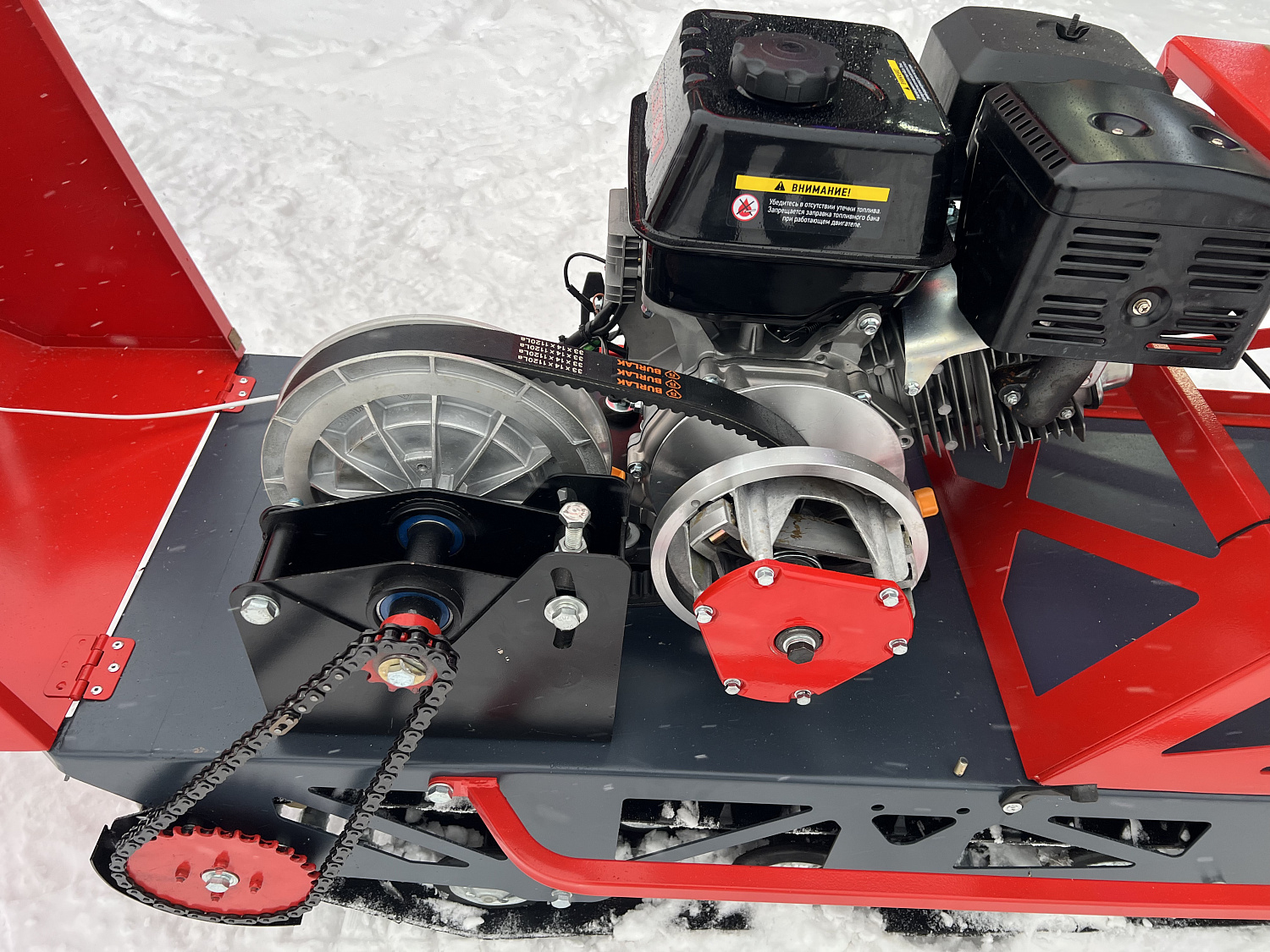 Мотобуксировщик EX-MOTO SNOWDOG S500 15л.с в Элисте