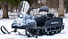 Миниснегоход Бурлак Егерь Экспедитор 15 л.с. , реверс, тормоз, капот белый в Элисте
