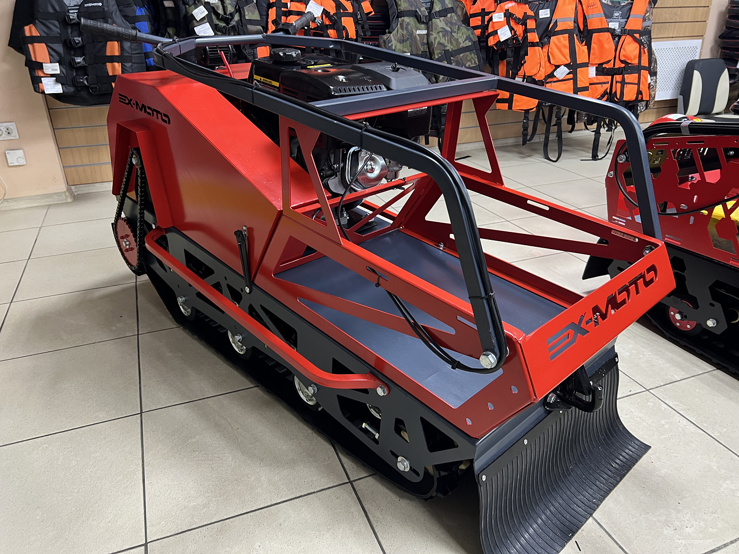 Мотобуксировщик EX-MOTO SNOWDOG S500 15л.с в Элисте